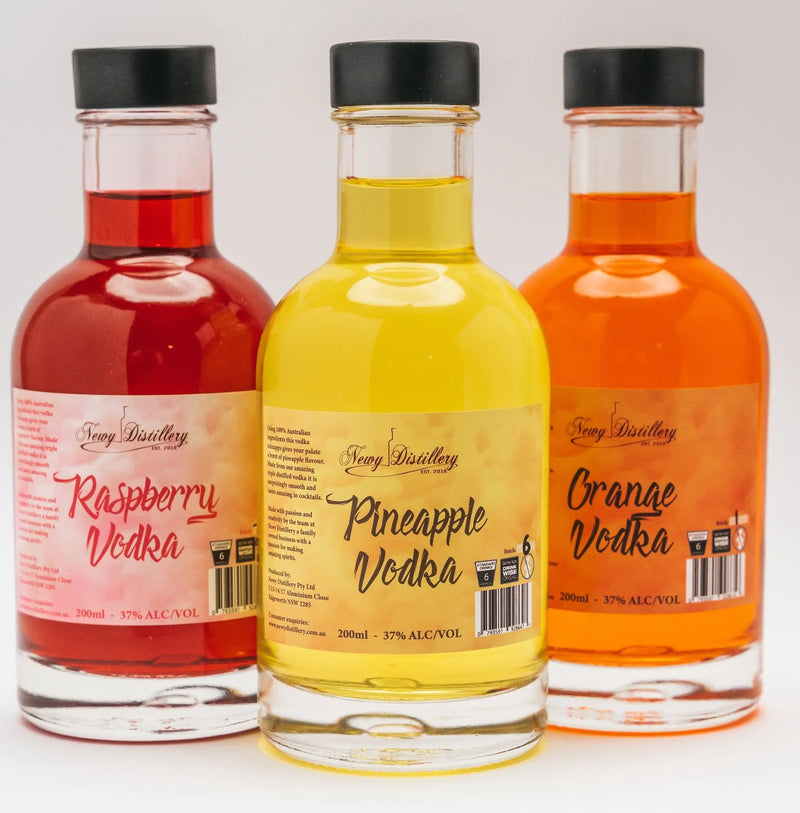 200mls copy flavour vodka Newy Distillery