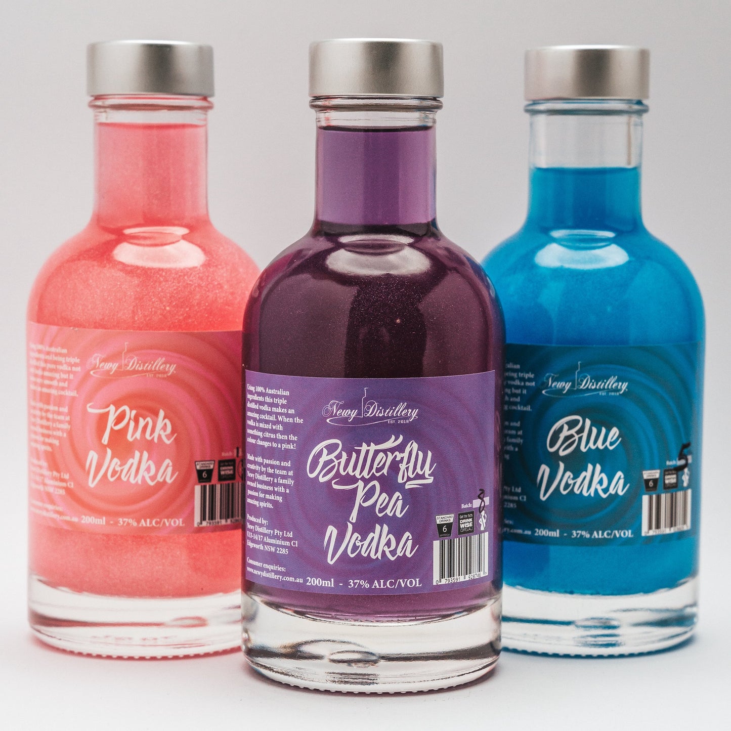 Shimmer Vodka 200ml Minis Newy Distillery