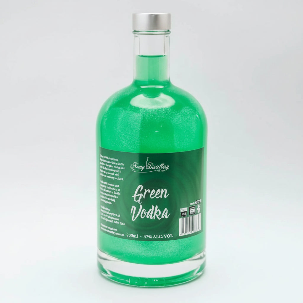 Green Shimmer Vodka Newy Distillery