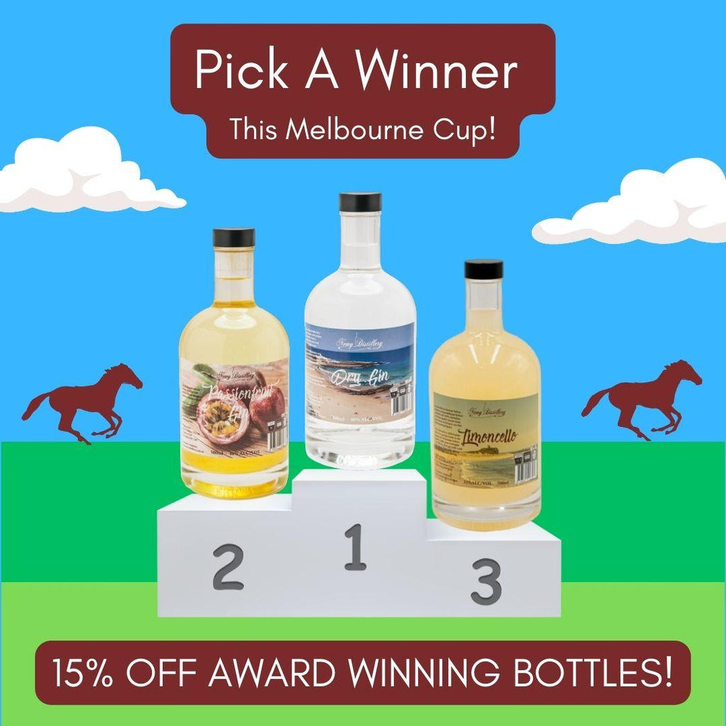 PICK A WINNER THIS MELBOURNE CUP WITH OUR AWARD WINNING GIN AND VODKA!