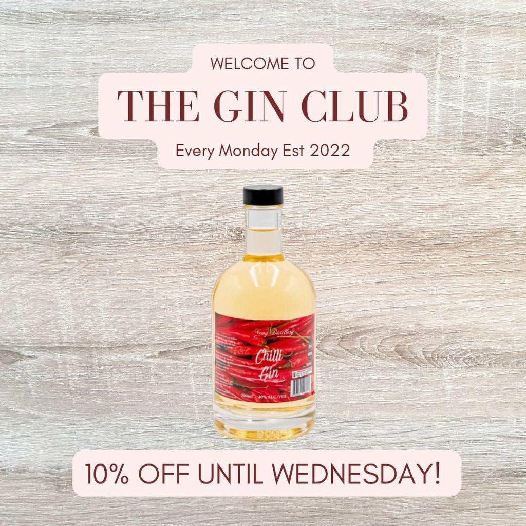 THE GIN CLUB - THIS WEEK 10% OFF CHILLI GIN