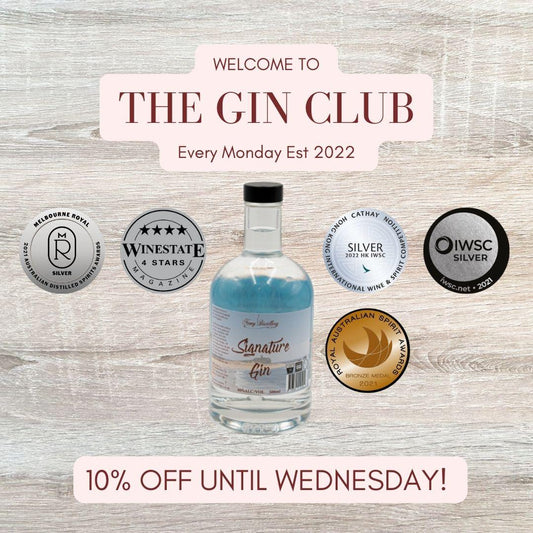 THE GIN CLUB - THIS WEEK 10% OFF AWARD-WINNING SIGNATURE GIN