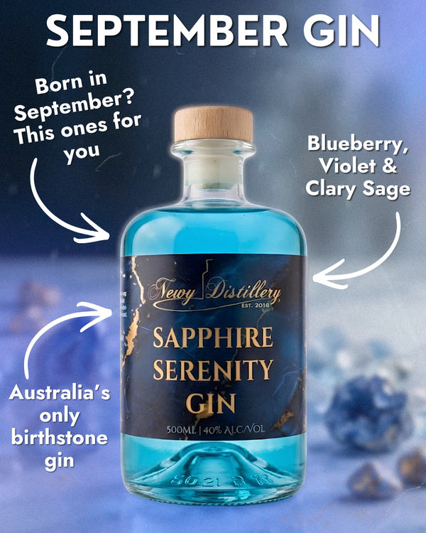 Sapphire Serenity Gin Newy Distillery