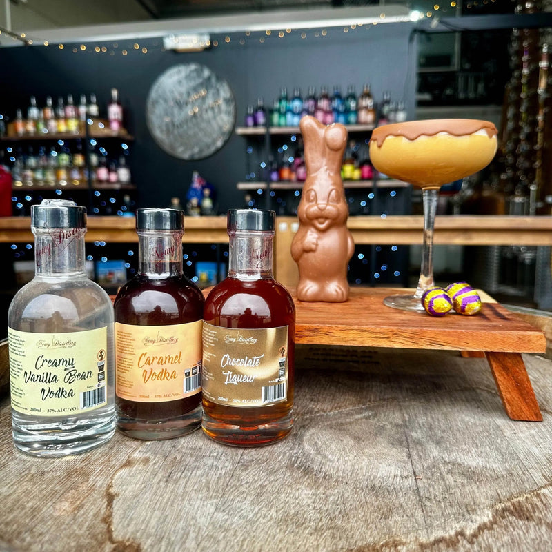 Choc Caramel Martini Cocktail Kit Newy Distillery