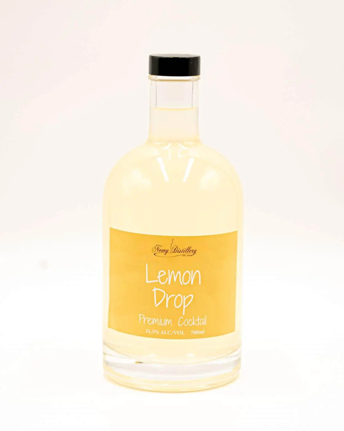 Lemon Drop Pre-Mixed Cocktail Bottle Newy Distillery