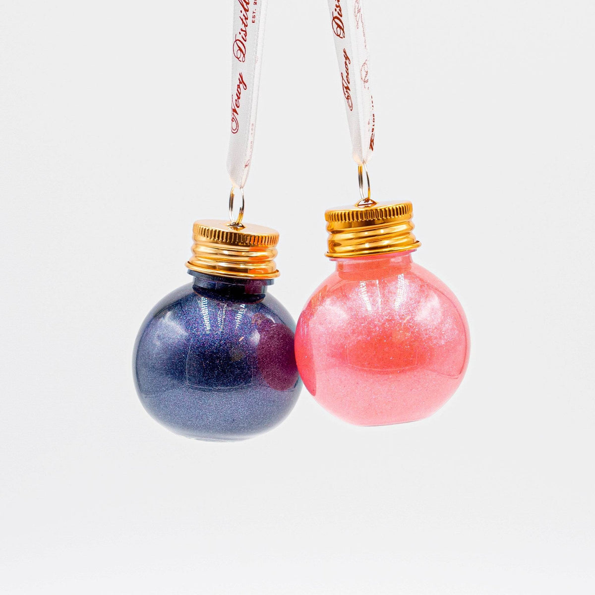 Christmas Flavoured Vodka Baubles 2 Pack - Musk and Grape - Newy Distillery