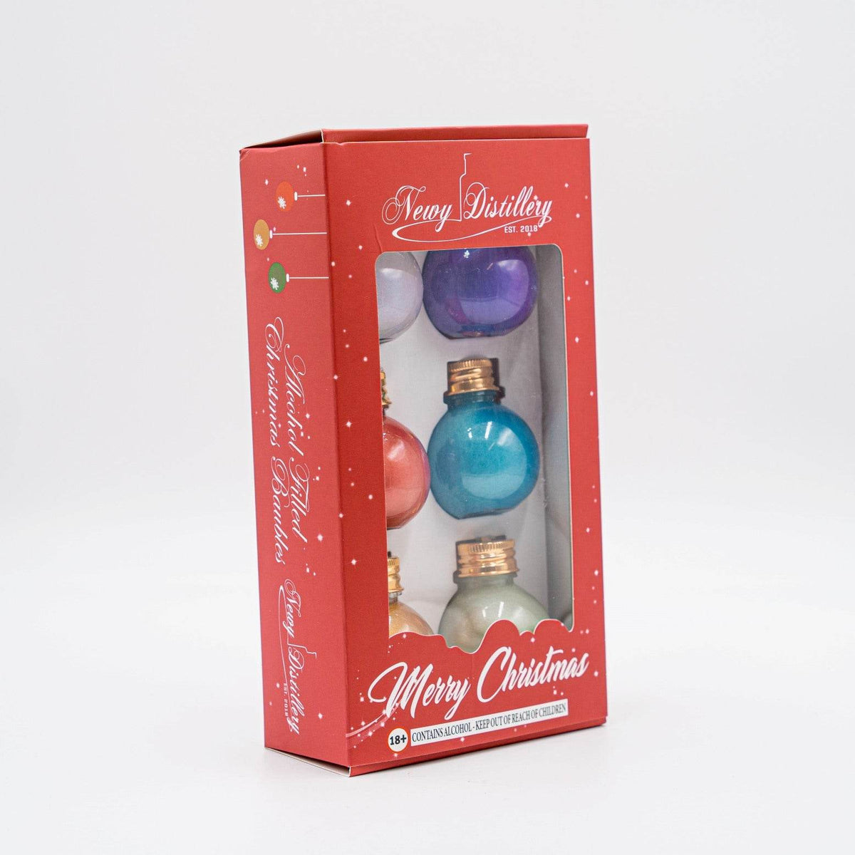 Christmas Dry Gin Baubles Shimmer 6pk - Newy Distillery