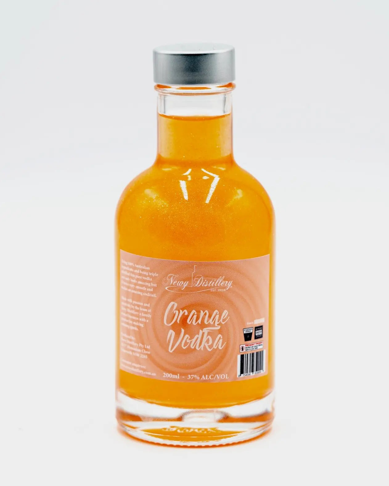 200mls copy shimmer vodka Newy Distillery