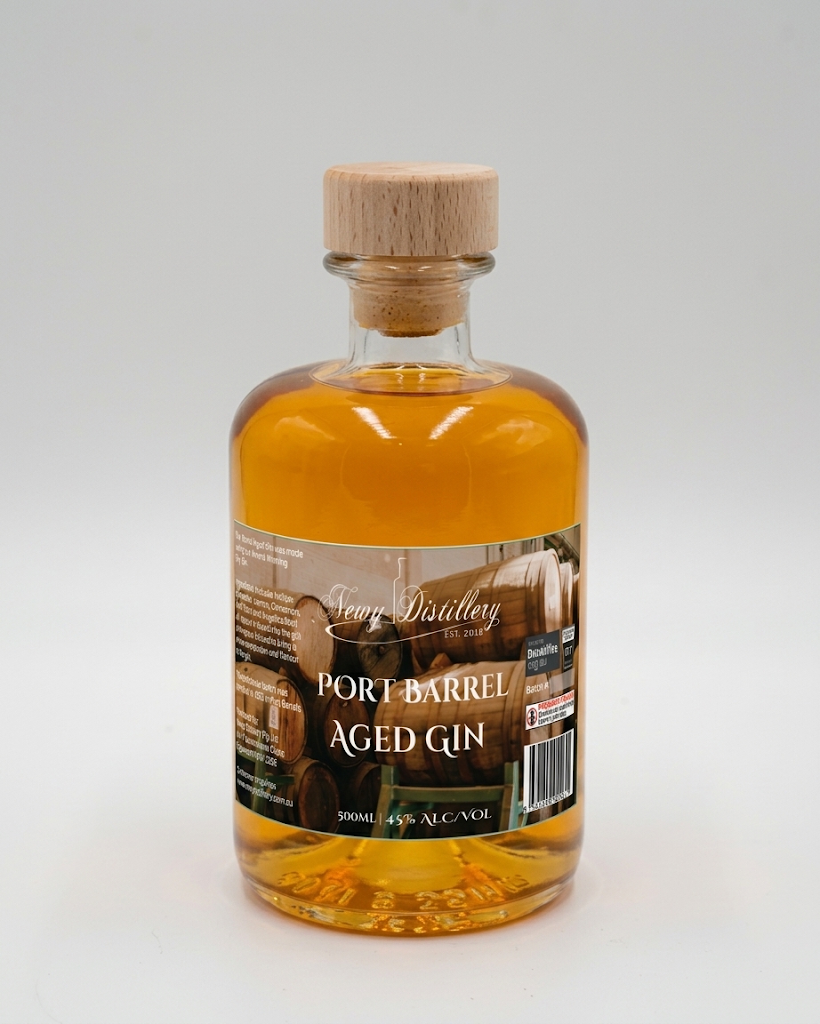 Port Barrel Aged Gin Newy Distillery