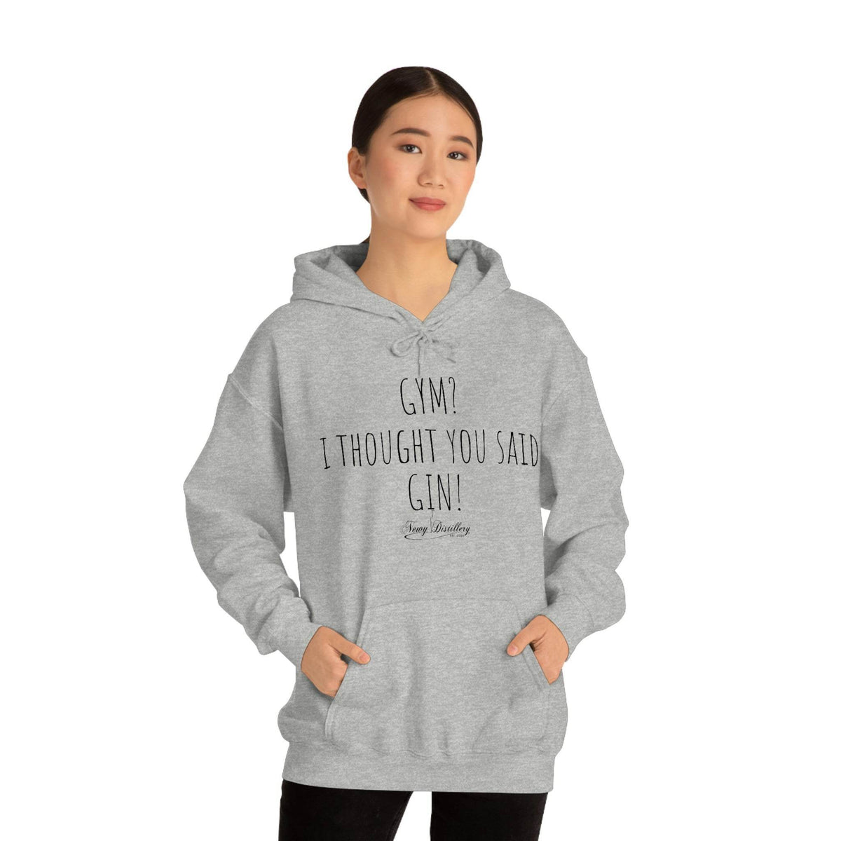GYM? I thought you said Gin! - Hoody - Newy Distillery