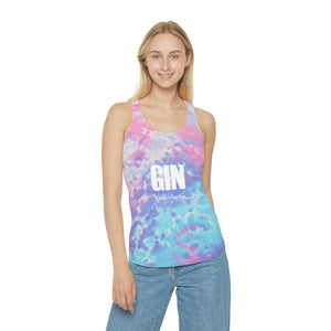 Gin - Tie Dye Racerback Tank Top