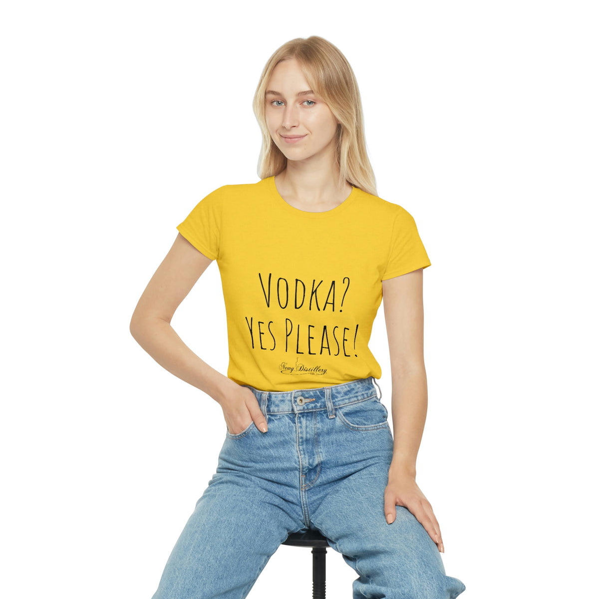 Vodka? Yes Please! - Women's Iconic T-Shirt