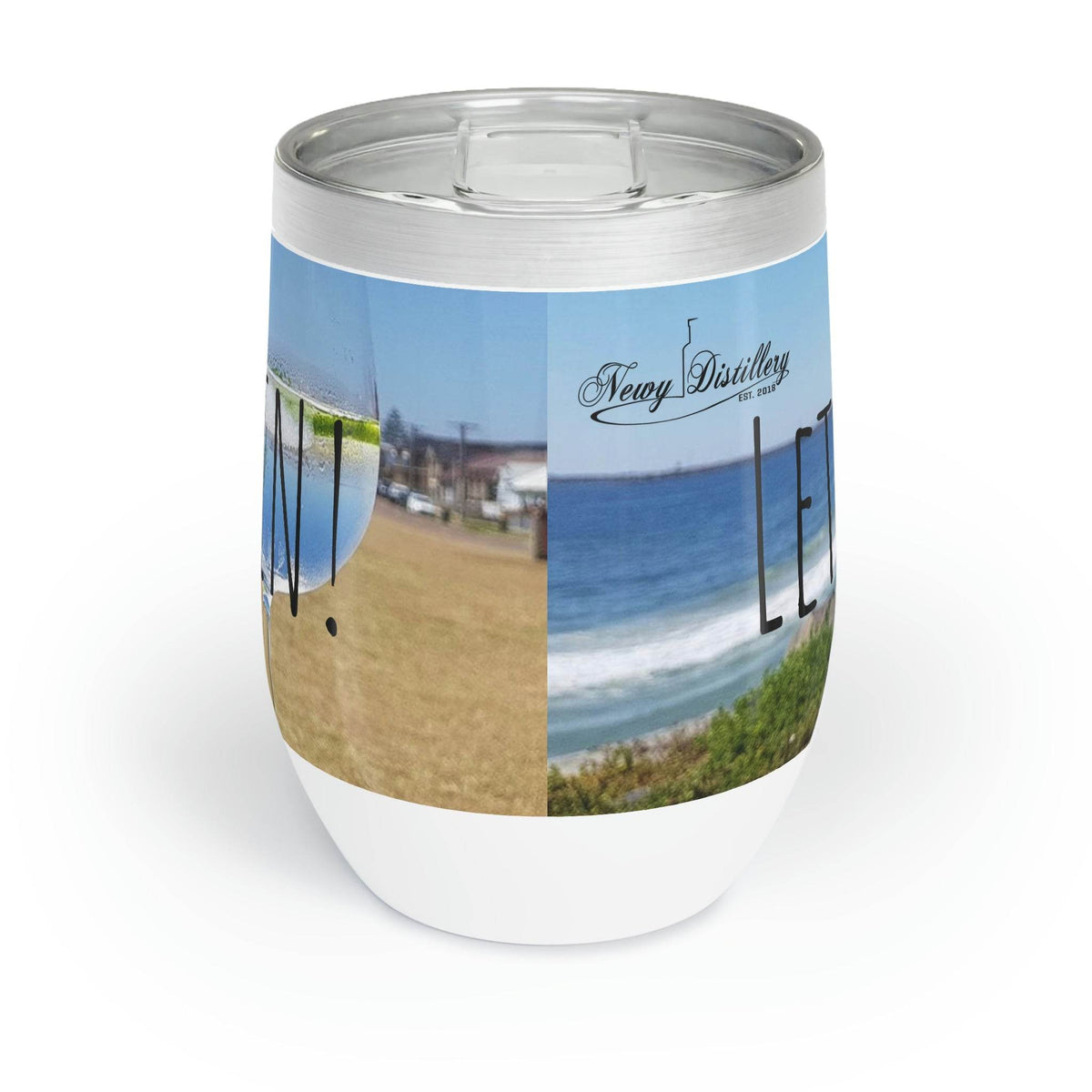 Newy Let The Fun BE GIN! - Stainless Steel Tumbler