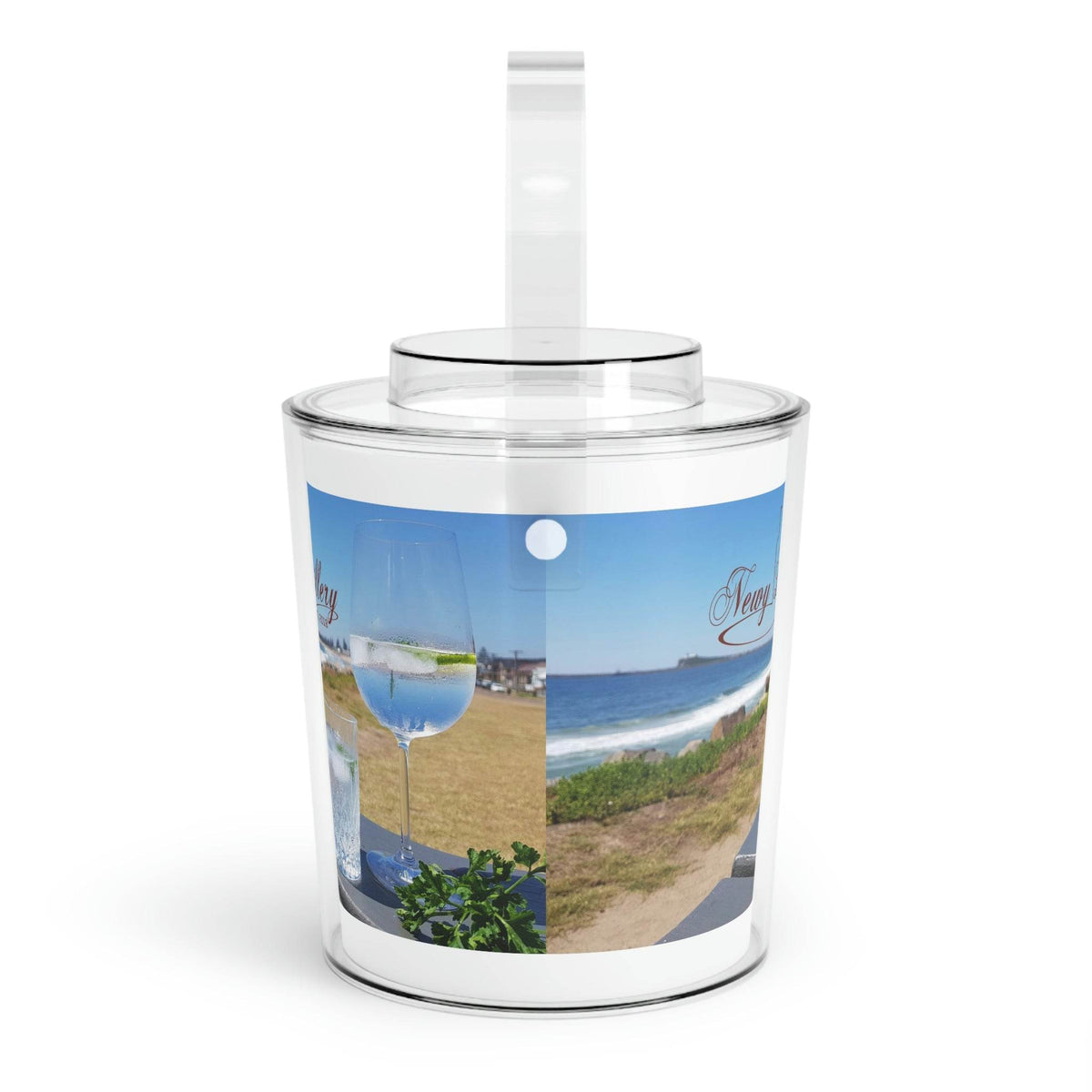 Newy Distillery Ice Bucket with Tongs