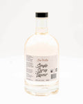 Newy Distillery Simple Syrup Liqueur. Simple syrup for making cocktails. 500ml bottle on white background. 20% alc/vol.