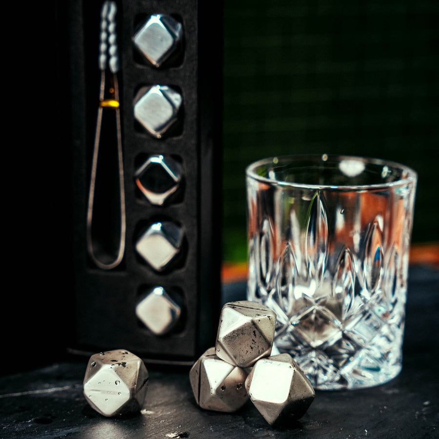 Whisky Stones - Stainless Steel Reusable Ice Cubes