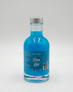 Blue Shimmer Gin by Newy Distillery. 200ml bottle.