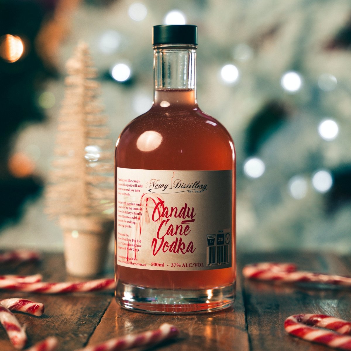 Candy Cane Vodka Newy Distillery