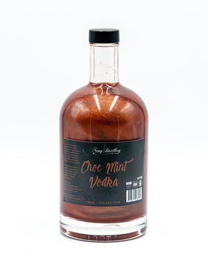 Newy Distillery Choc Mint Flavoured Vodka with Shimmer. 700ml Bottle.