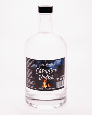 Newy Distillery Campfire Vodka. Marshmallow flavoured vodka. 700ml bottle.