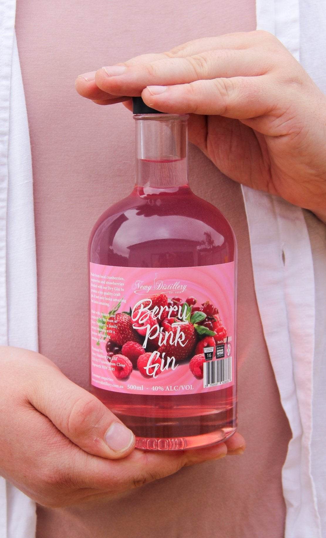 Berry Pink Gin - Newy Distillery