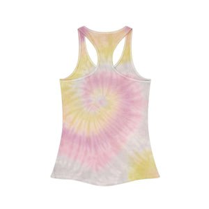 I Love Vodka - Tie Dye Racerback Tank Top