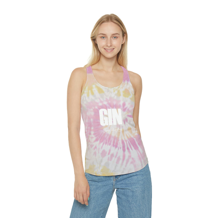 Gin - Tie Dye Racerback Tank Top