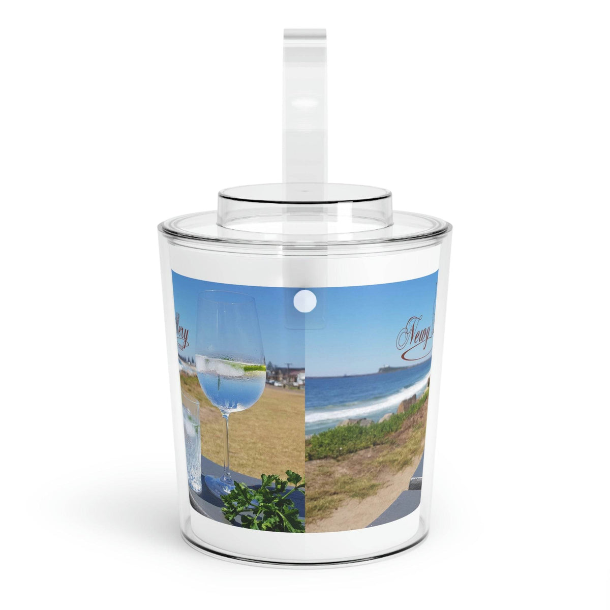 Newy Distillery Ice Bucket with Tongs