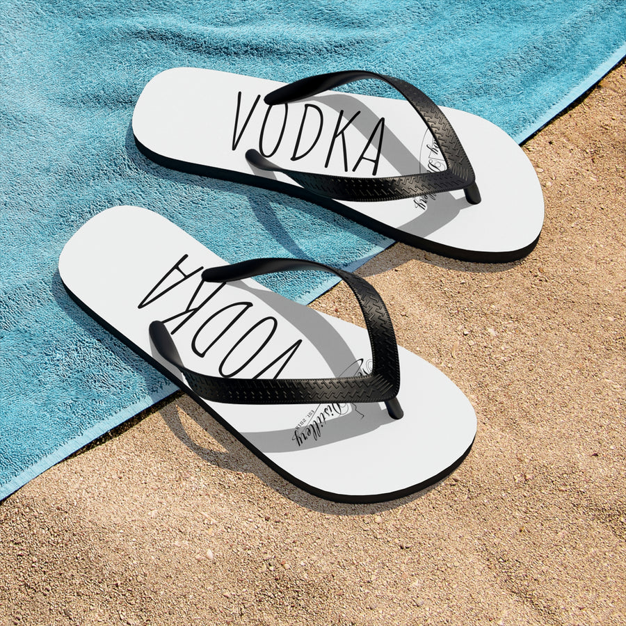 Vodka Unisex Flip-Flops