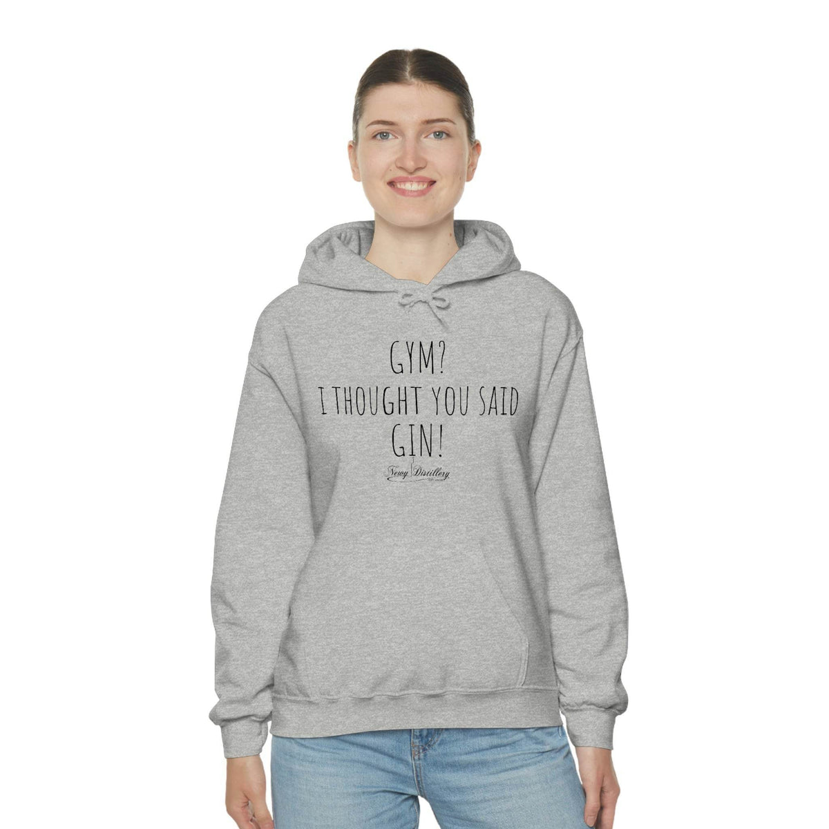 GYM? I thought you said Gin! - Hoody - Newy Distillery