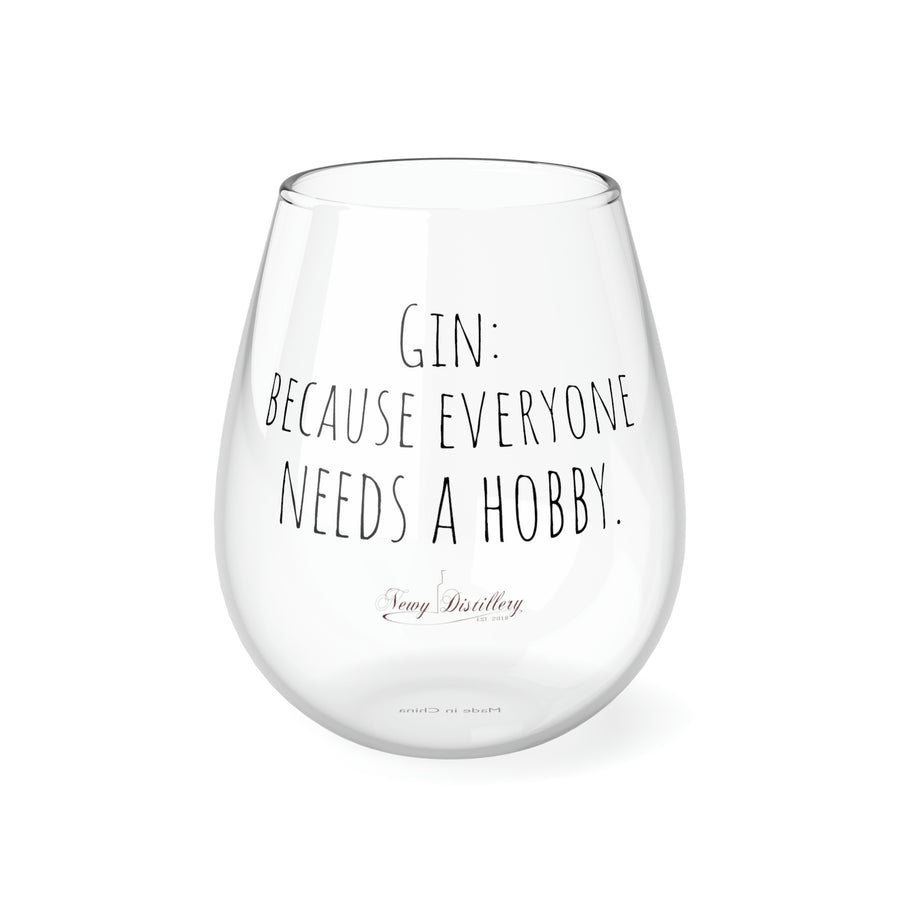 Gin Hobby Stemless Glass, 350ml