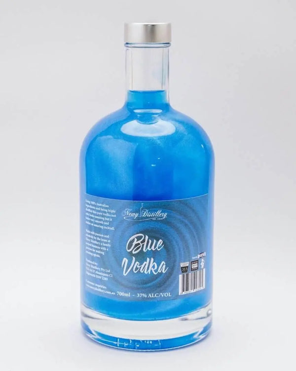 Ocean Blue Shimmer Vodka Newy Distillery